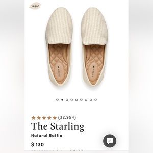 Birdies The Starling Natural Raffia size 10